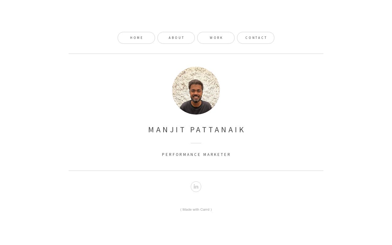 Carrd profile picture for @manjit
